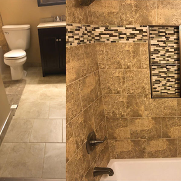 bathroom remodel after madison wi